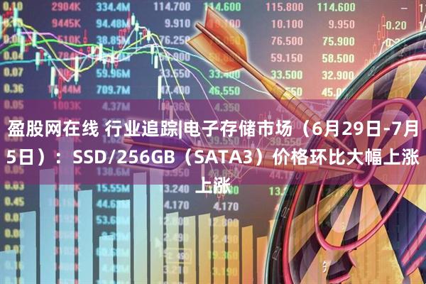 盈股网在线 行业追踪|电子存储市场（6月29日-7月5日）：SSD/256GB（SATA3）价格环比大幅上涨