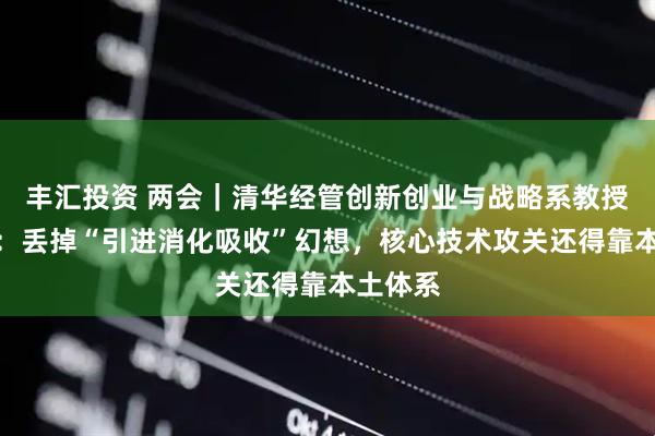 丰汇投资 两会｜清华经管创新创业与战略系教授高旭东：丢掉“引进消化吸收”幻想，核心技术攻关还得靠本土体系