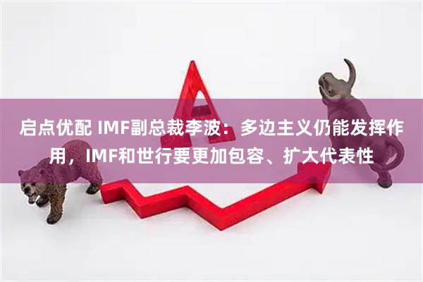 启点优配 IMF副总裁李波：多边主义仍能发挥作用，IMF和世行要更加包容、扩大代表性